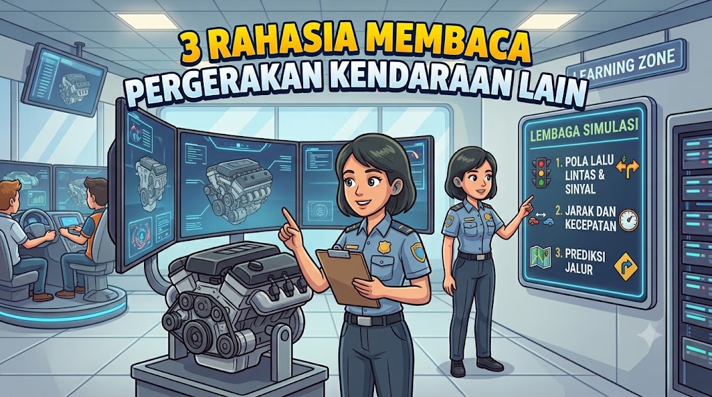 3 Rahasia Membaca Pergerakan Kendaraan Lain ala Lembaga Simulasi